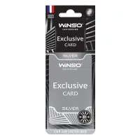 Ароматизатор целлюлозный Winso Card Exclusive Silver 6г                                             