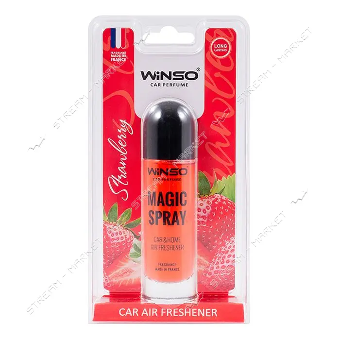 Ароматизатор Winso Magic Spray Strawberry спрей 30мл