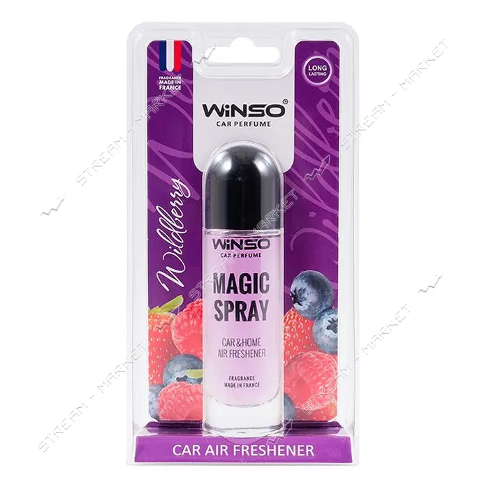 Ароматизатор Winso Magic Spray Wildberry спрей 30мл                                                 