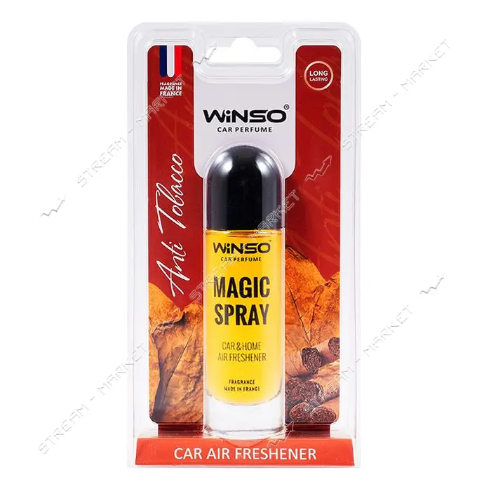 Ароматизатор Winso Magic Spray Anti Tobacco спрей 30мл                                              