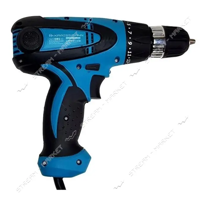 Сетевой шуруповерт Kraissmann 320 EBS 10 320Вт