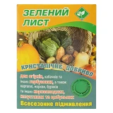 Удобрение кристаллическое Зеленый лист для огурцов кабачков тыквы 300г Краматорск                   