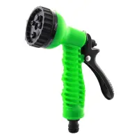 Пистолет-распылитель садовый Hose Nozzle под коннектор зеленый Китай                                