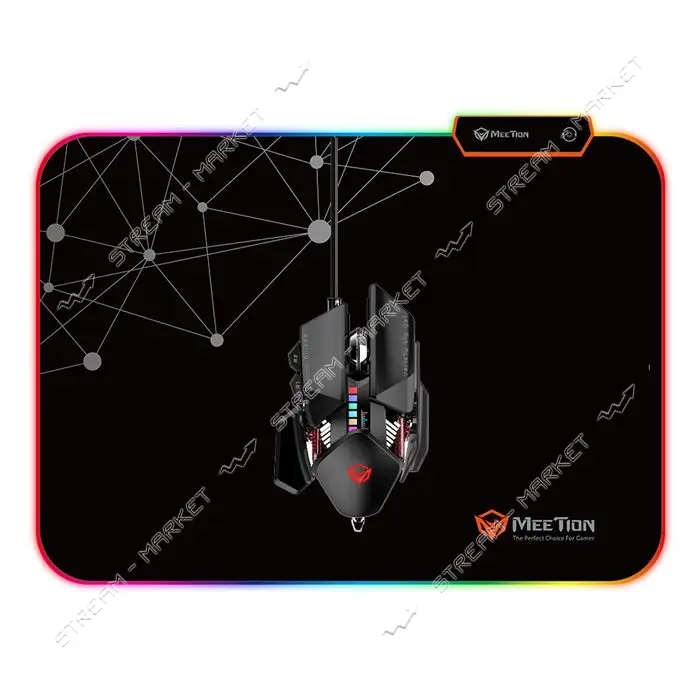 Коврик для мыши Meetion MT-PD120 Backlit Gaming