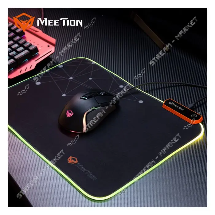 Коврик для мыши Meetion MT-PD120 Backlit Gaming