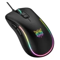 Компьютерная проводная мышь Onikuma CW907 черная                                                    