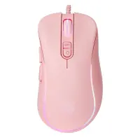 Компьютерная проводная мышь Onikuma CW907 розовая                                                   