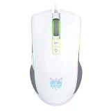 Компьютерная проводная мышь Onikuma CW908 белая                                                     