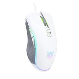 Компьютерная проводная мышь Onikuma CW908 белая                                                     