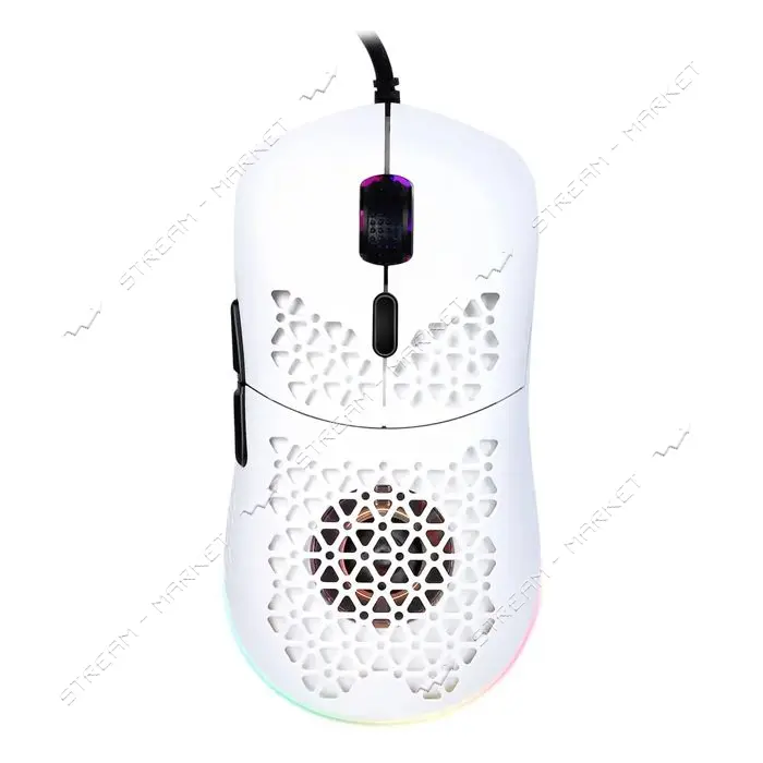 Компьютерная проводная мышь Onikuma CW911 белая                                                     