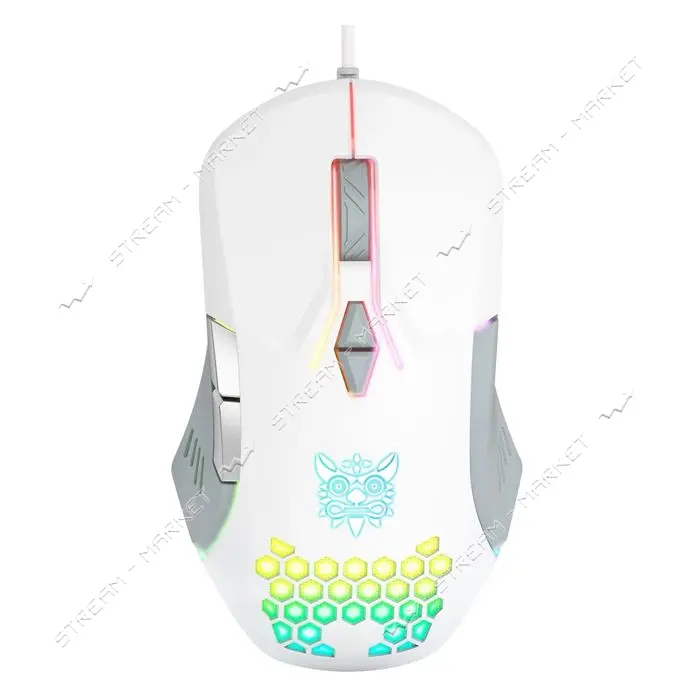 Компьютерная игровая мышь Onikuma CW902 белая                                                       