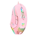 Компьютерная игровая мышь Onikuma CW902 розовая