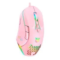 Компьютерная игровая мышь Onikuma CW902 розовая                                                     