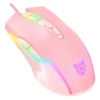 Компьютерная игровая мышь Onikuma CW905 розовая                                                     