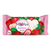 Мыло туалетное  Mon Ami клубника 60г                                                                