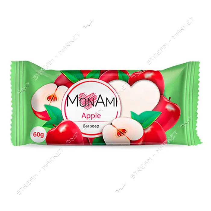 Мыло туалетное Mon Ami Яблоко 60г