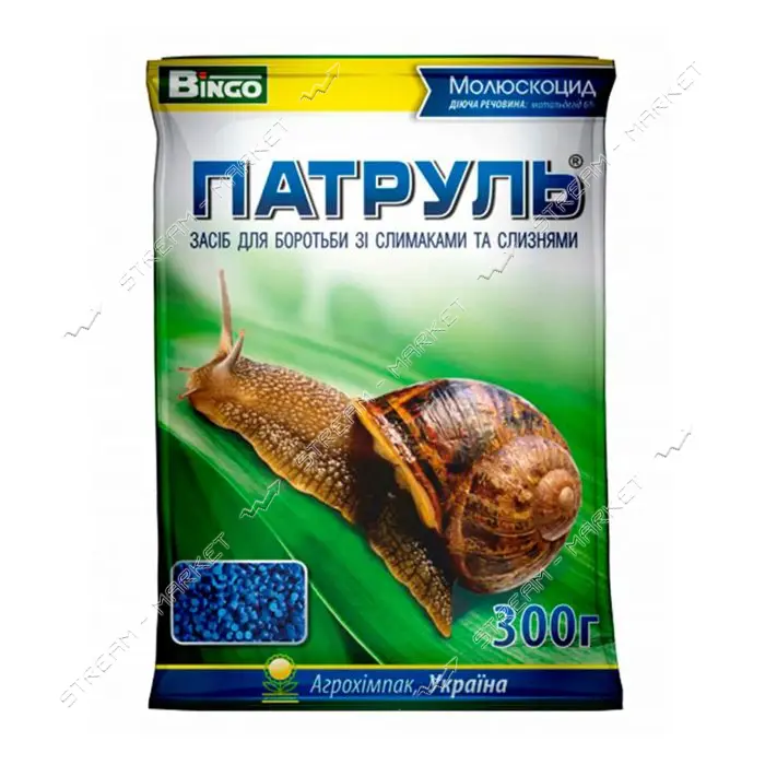 Средство от слизней и улиток Патруль 300г                                                           