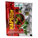 Карбион 50г манкоцеб 640г/кг плюс металаксил 80г/кг                                                 