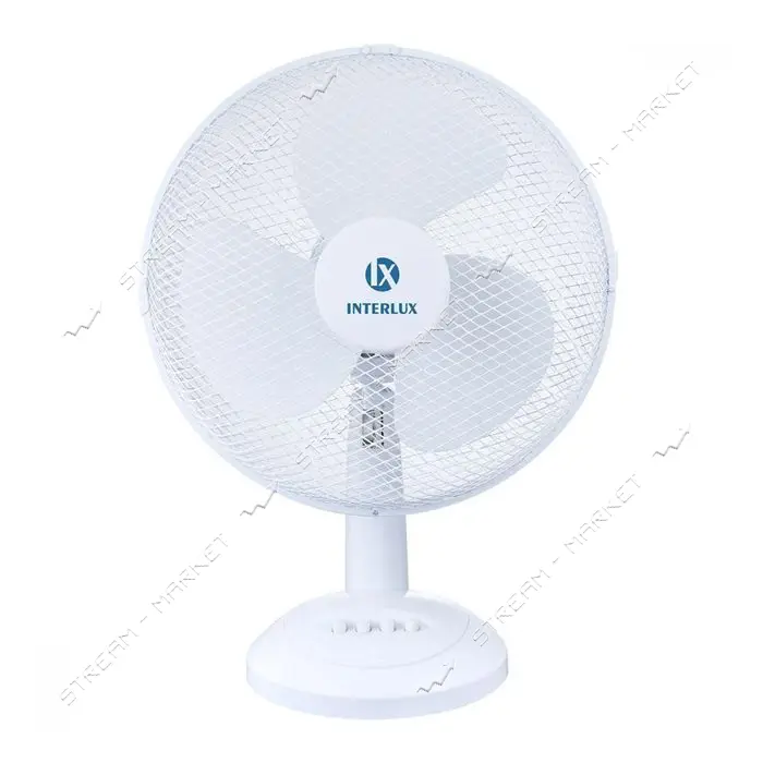 Вентилятор наcтольный Interlux ILFT-4018 30Вт d30см 1шт                                             