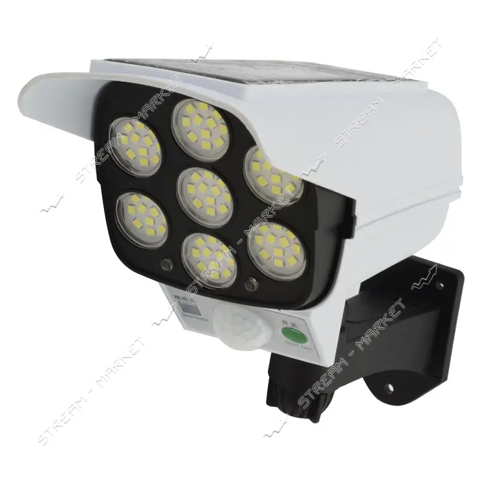 Настенный уличный светильник YD-2178T/7017 PIR датчик движения CDS датчик света солнечная батарея