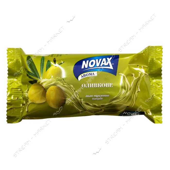 Мыло туалетное Novax Aroma Оливковое 140г
