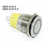 Кнопка управления антивандальная КНМ-16-FJ-E 220V 1NO1NC