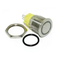 Кнопка управления антивандальная КНМ-19-FJ-E 220V 1NO1NC                                            