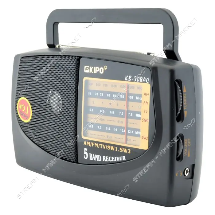 Радиоприемник Kipo RADIO KB-308 AC                                                                  