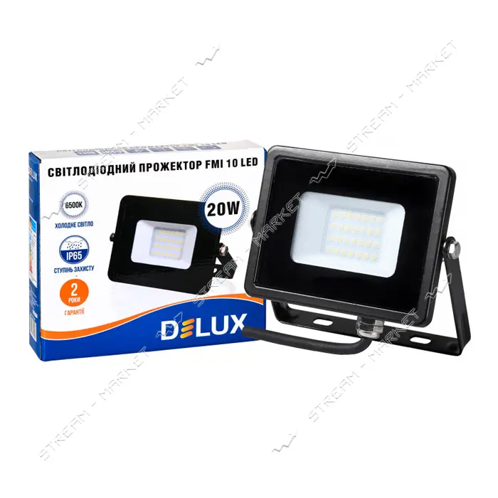 Прожектор Delux LED 20 W IP65 6500 К