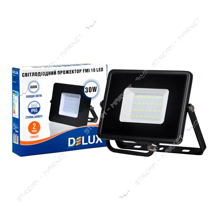 Прожектор Delux LED 30 W IP65 6500 К