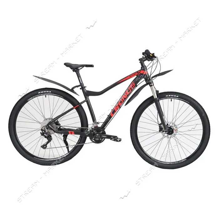 Велосипед Cronus Baturo-520 29"алюминиевая рама 21" black/red                                       