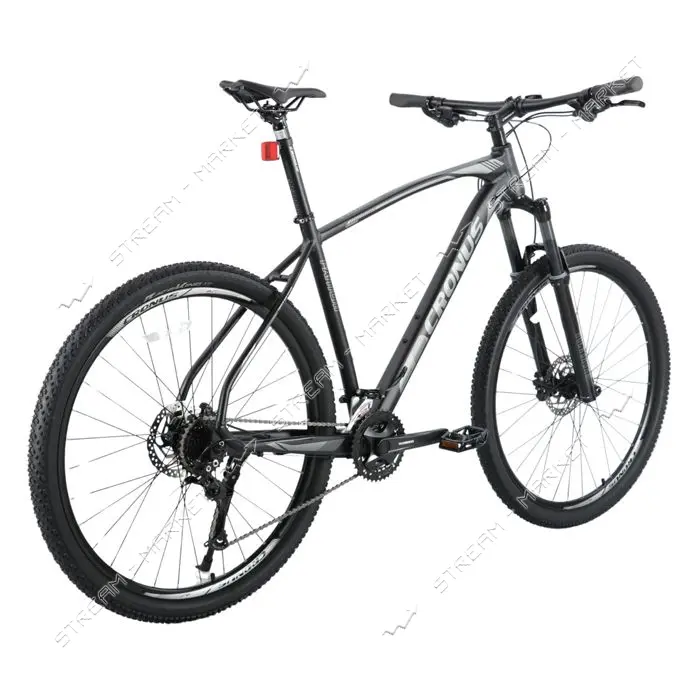 Велосипед Cronus Fantom 27.5" алюминиевая рама 19.5" black/lightgreen                               