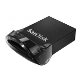 Флешка SanDisk Ultra Fit 64GB USB 3.1 черная
