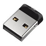 Флешка SanDisk Cruzer Fit 16GB USB 2.0 черная