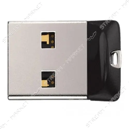 Флешка SanDisk Cruzer Fit 16GB USB 2.0 черная