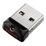 Флешка SanDisk Cruzer Fit 32GB USB 2.0 черная                                                       