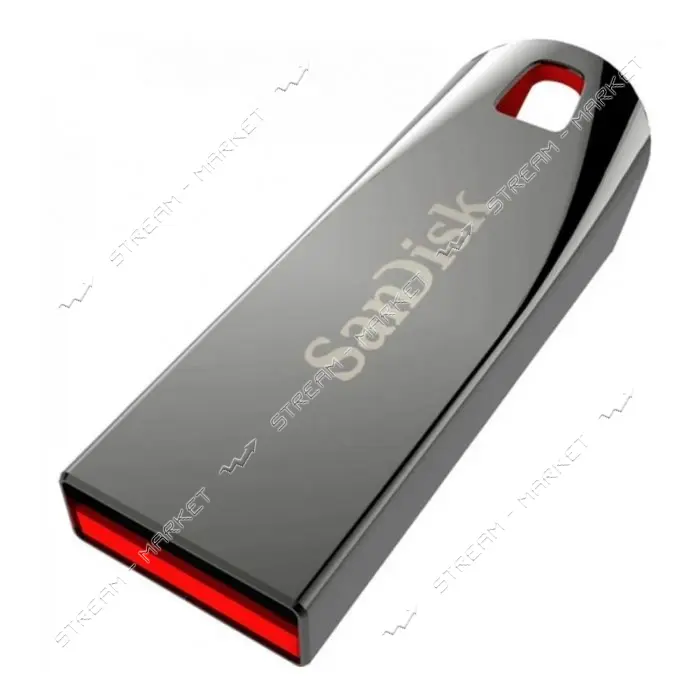 Флешка SanDisk Cruzer Force 64GB USB 2.0 черная                                                     