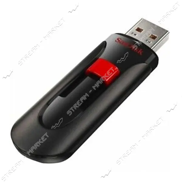 Флешка SanDisk Cruzer Glide 128GB USB 3.1 черная