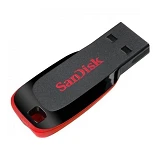 Флешка SanDisk Cruzer Glide 128GB черная                                                            