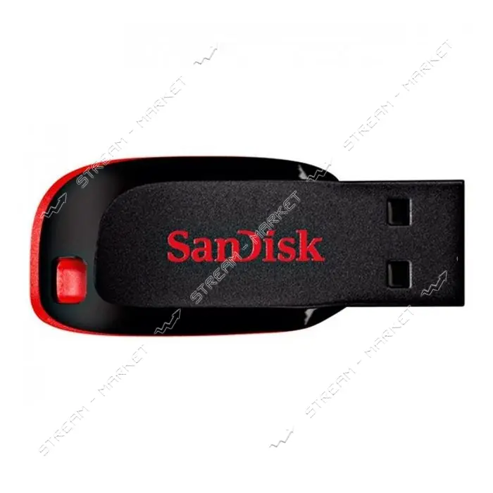 Флешка SanDisk Cruzer Glide 128GB черная                                                            