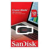 Флешка SanDisk Cruzer Glide 128GB черная                                                            