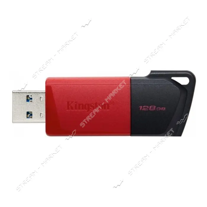 Флешка Kingston Exodia M 128GB USB 3.2 черно-красная