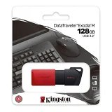Флешка Kingston Exodia M 128GB USB 3.2 черно-красная
