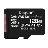 Карта памяти Kingston Canvas Select Plus 128GB MicroSD Class 10                                     