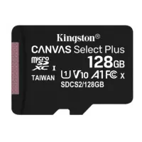 Карта памяти Kingston Canvas Select Plus 128GB MicroSD Class 10                                     