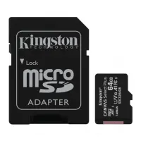 Карта памяти Kingston Canvas Select Plus 64GB MicroSD Class 10                                      