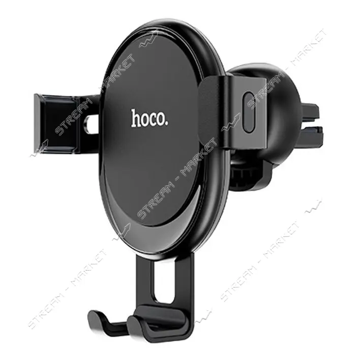 Автодержатель Hoco CA56 Plus Armor metal gravity car holder Black                                   