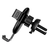 Автодержатель Hoco CA56 Plus Armor metal gravity car holder Black                                   