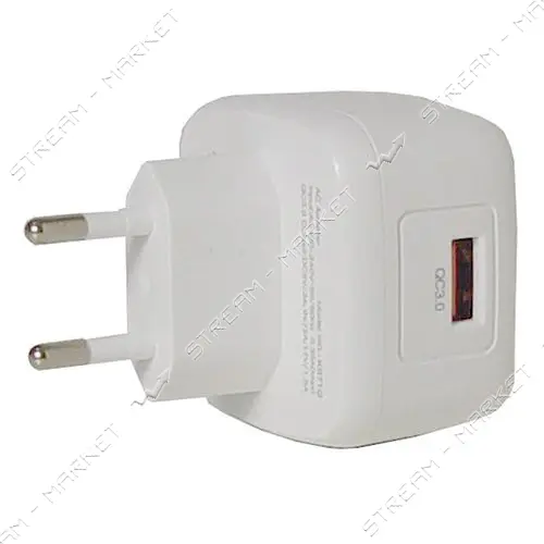 Сетевое зарядное устройство Koni strong KS71Q 2.1A 1USB белое