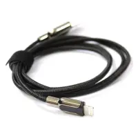 Кабель WUW X54 Lightning 1м черный                                                                  